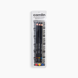 Camlin Charcoal Pencils Pack Of 3